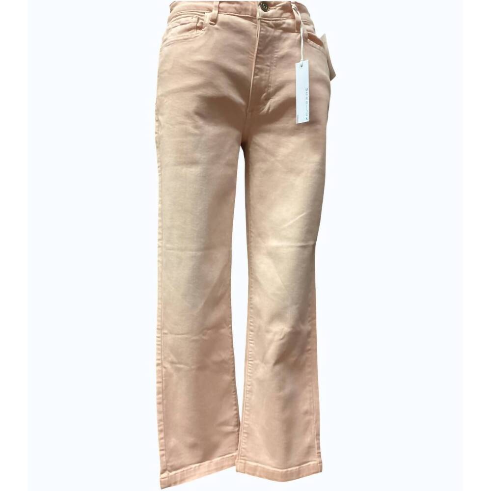 NEW MORRISON DENIM women's cropped jean in blush